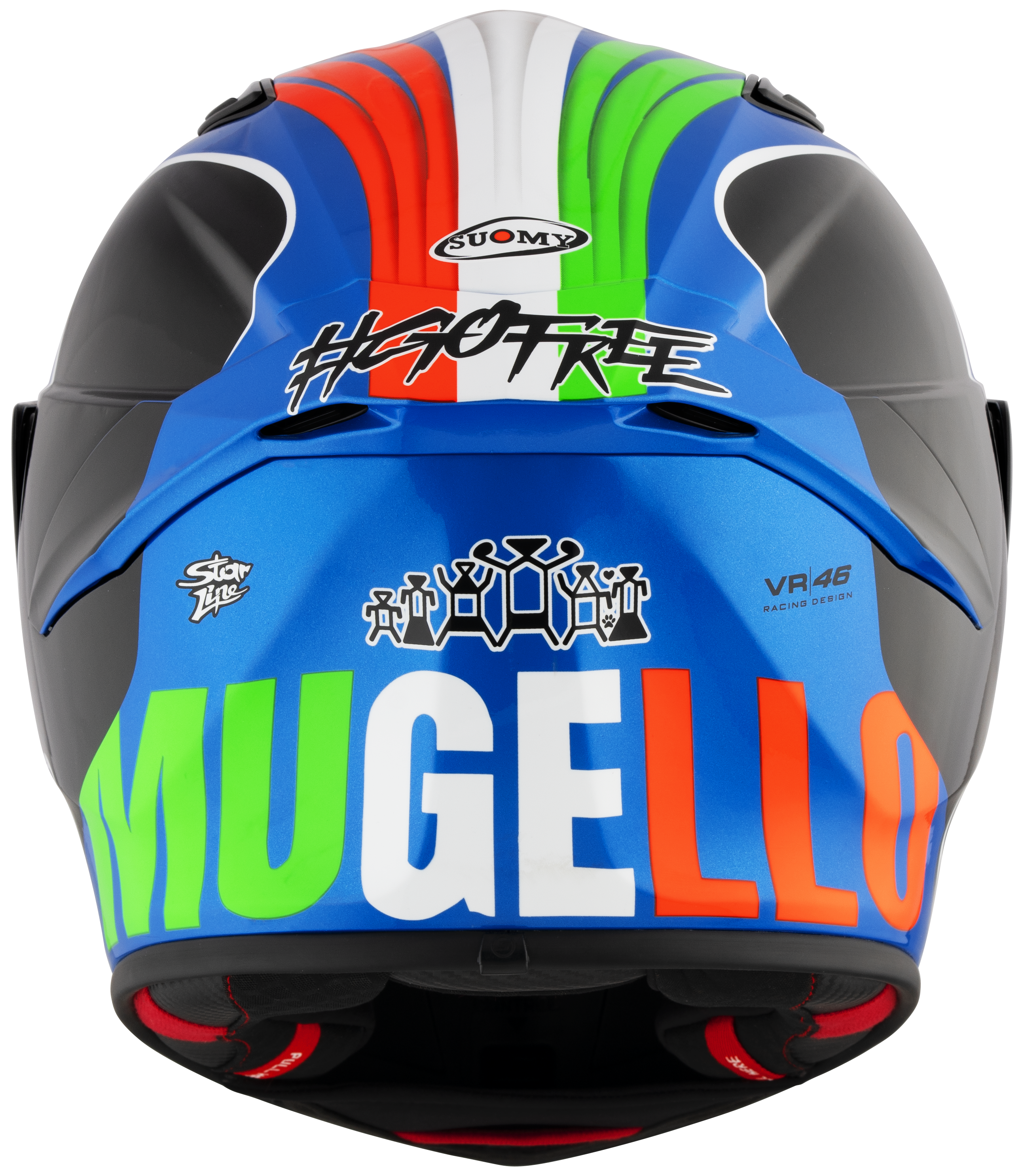 Casque Suomy Track-1 Francesco Pecco Bagnaia Mugello 2022 Réplique K6T10016 