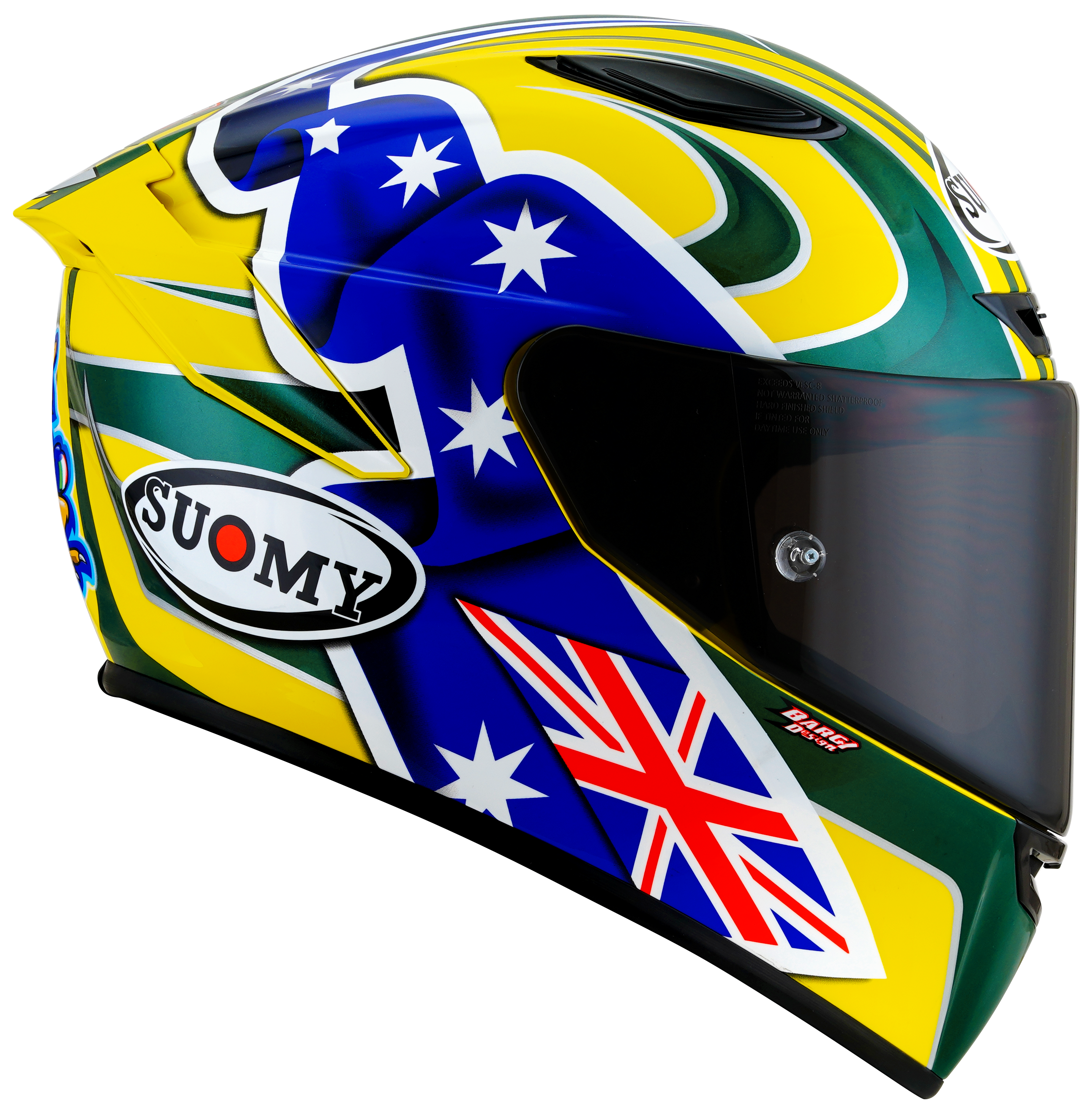 Casque Suomy Track-1 Troy Bayliss 2005 Réplica K6T10017 