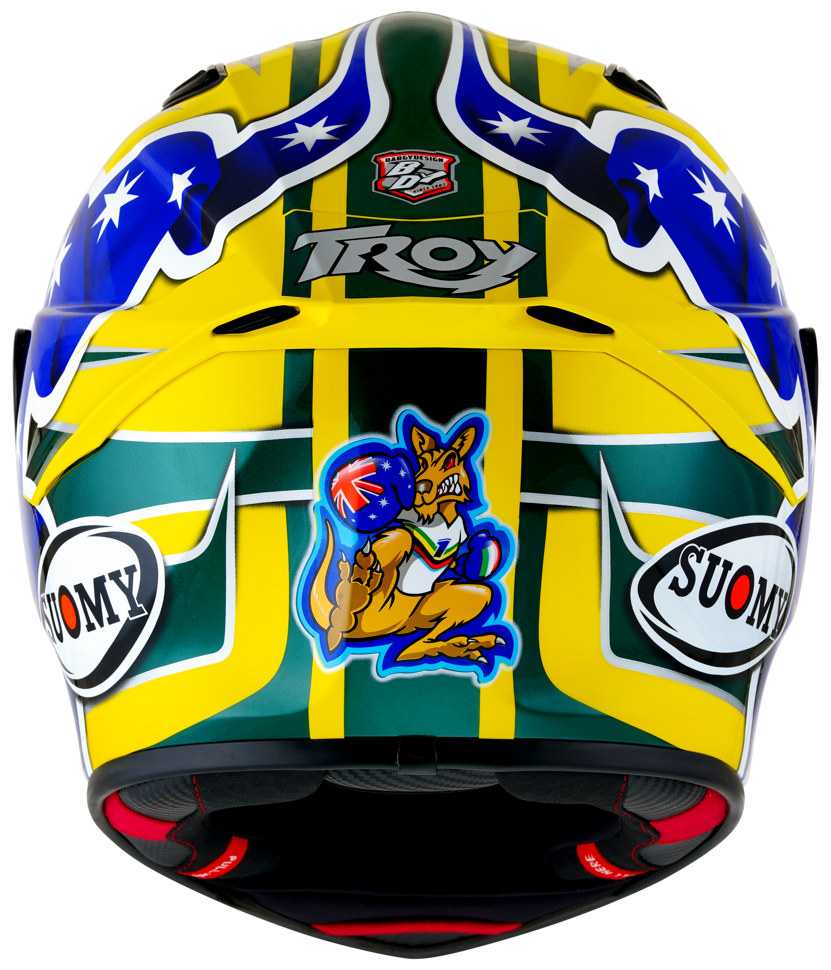 Casque Suomy Track-1 Troy Bayliss 2005 Réplica K6T10017 