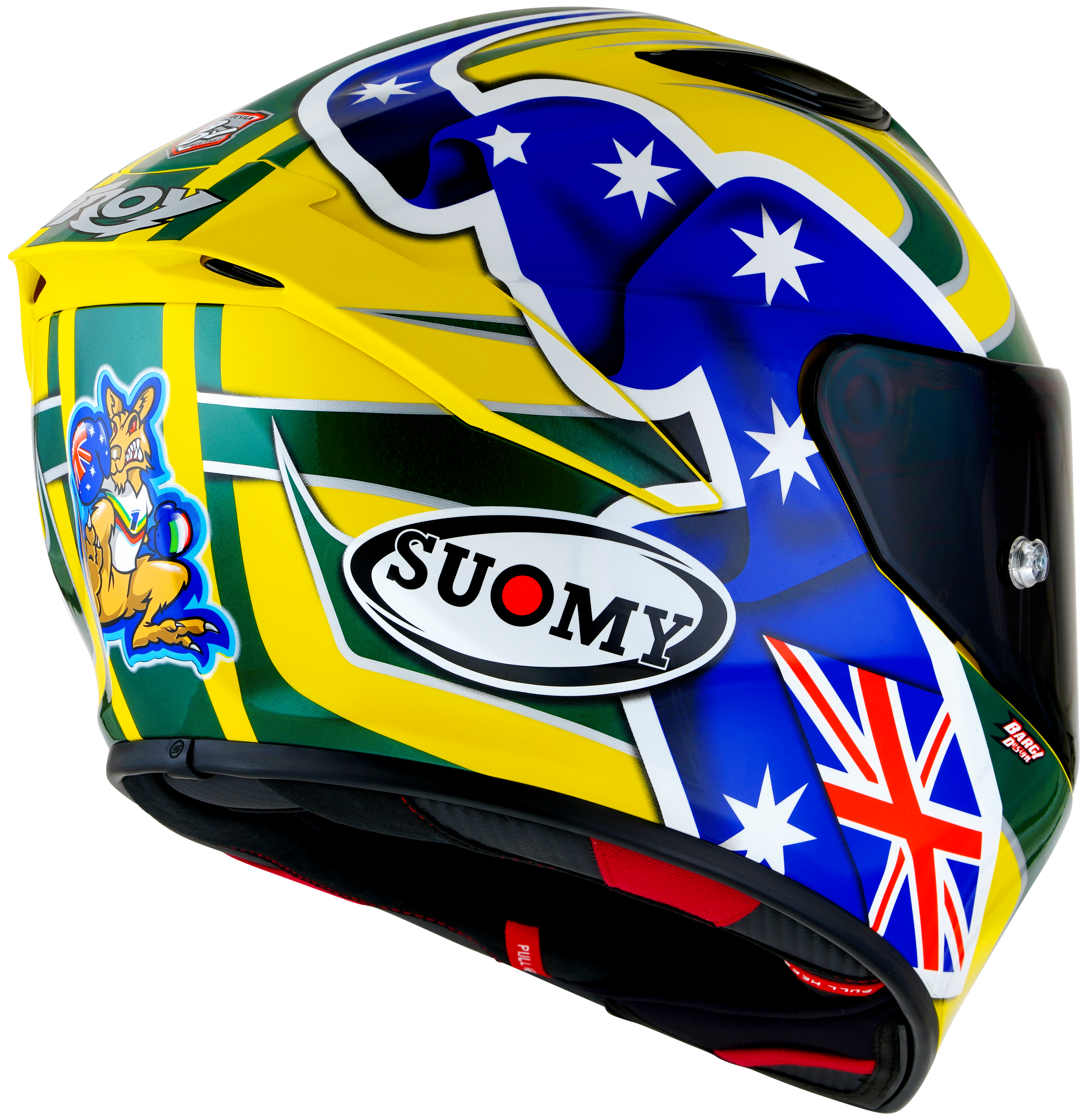 Casque Suomy Track-1 Troy Bayliss 2005 Réplica K6T10017 