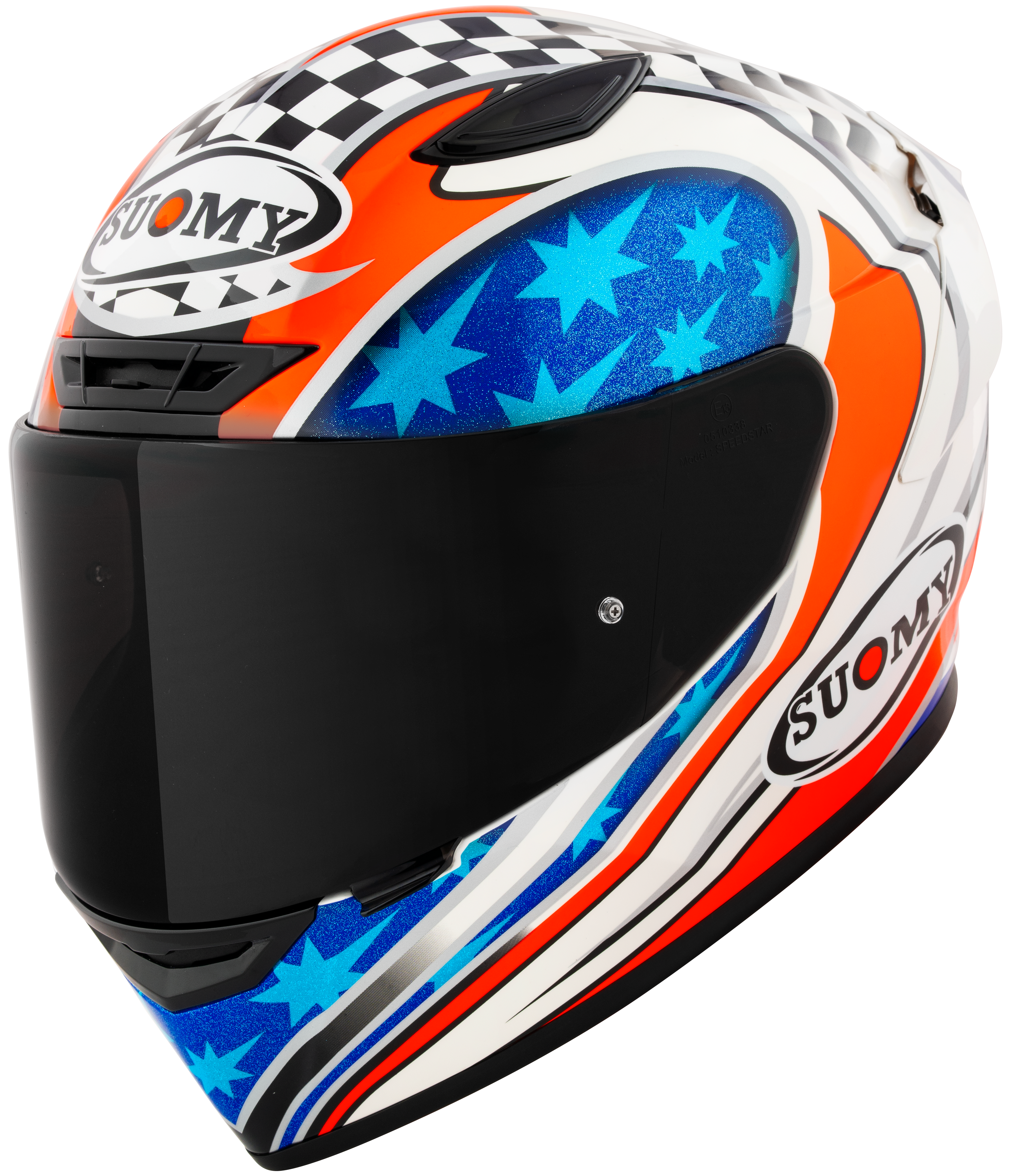 Casque Suomy Track-1 Troy Bayliss 2002 Réplica K6T10018 