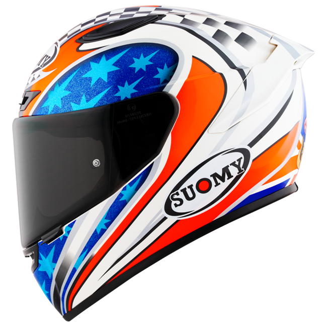 Casque Suomy Track-1 Troy Bayliss 2002 Réplica K6T10018 