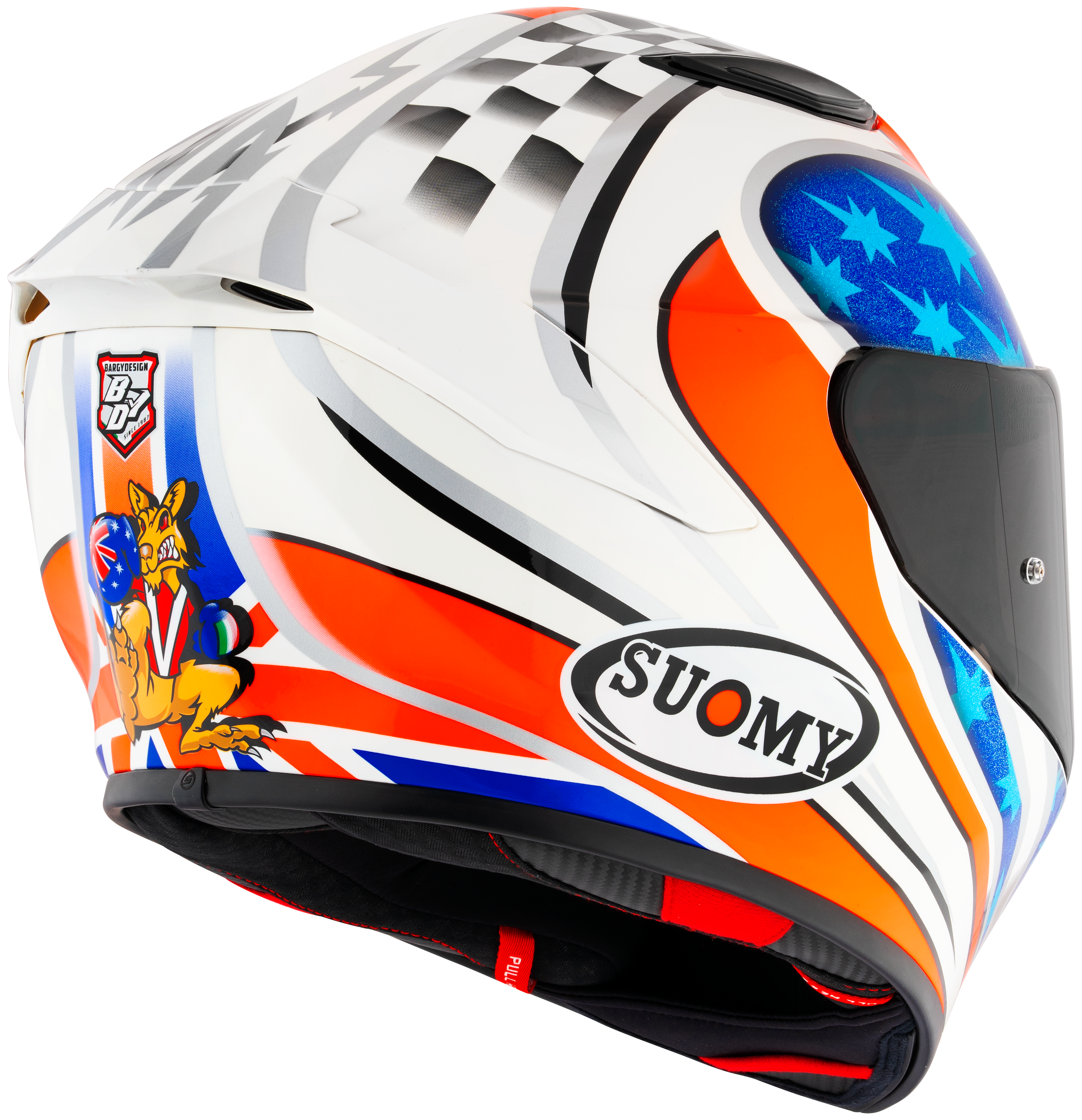 Casque Suomy Track-1 Troy Bayliss 2002 Réplica K6T10018 