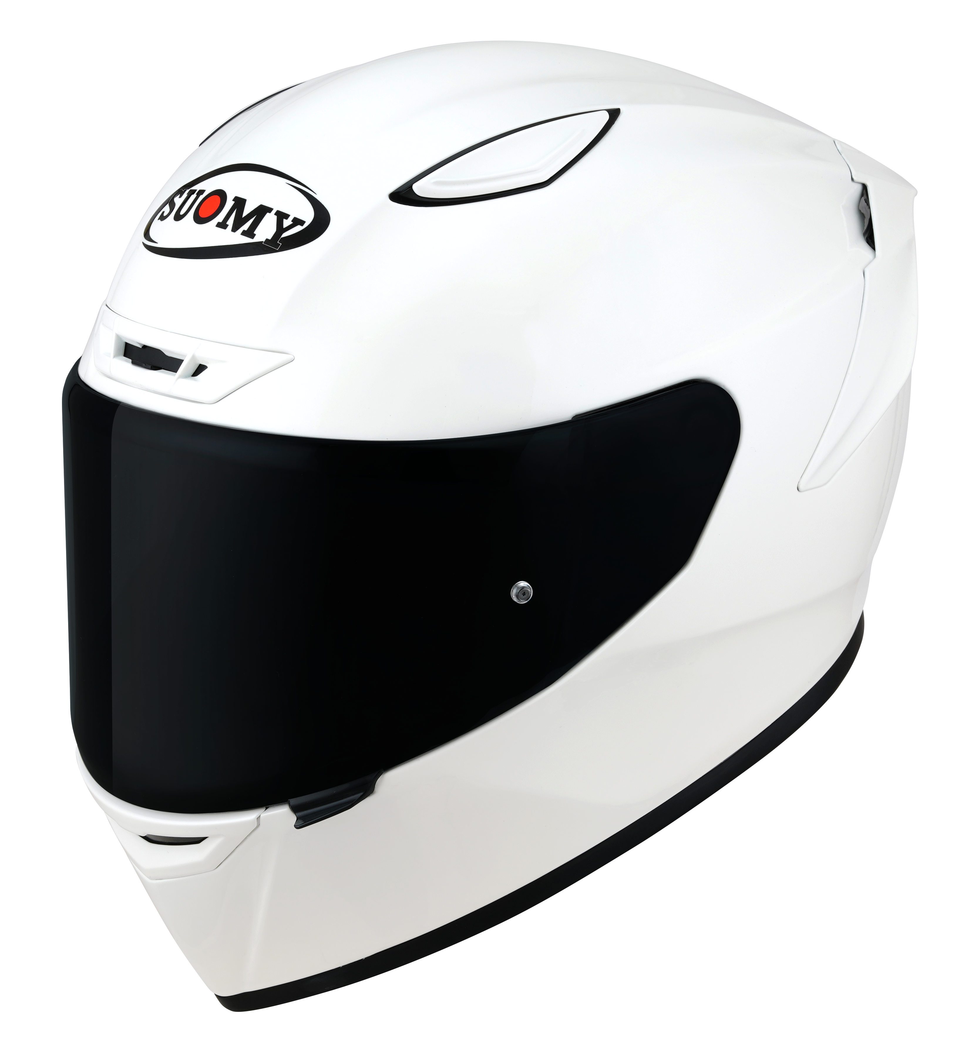 Casque Suomy Track-1 blanc brillant K6T100W3 
