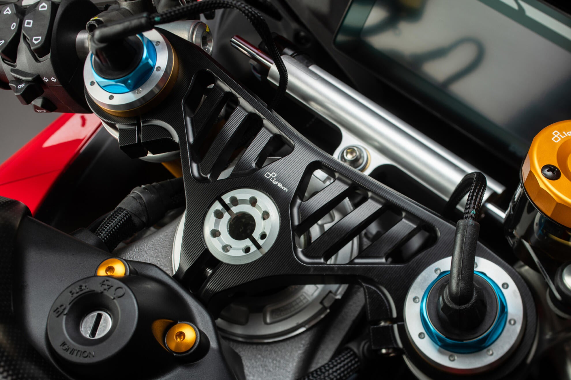 Tête de fourche (HAUT) LighTech Ducati Panigale V4/S (2025) TCADU002NER 