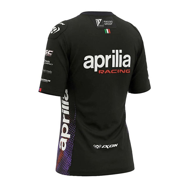T-shirt réplique de l’équipe Aprilia Racing 2026 pour femmes IXON 