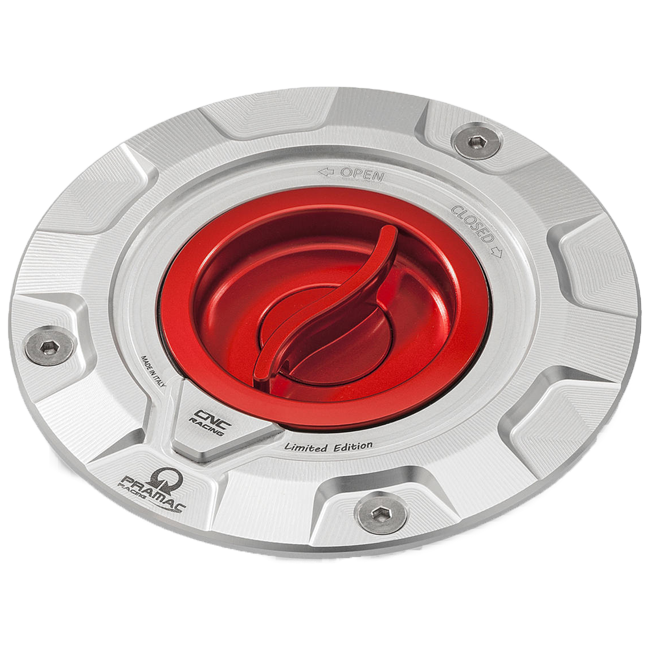 Bouchon de réservoir avec fermeture rapide Pramac Racing Édition Limitée CNC Racing Ducati Panigale V4/S (2025) TS423PR 