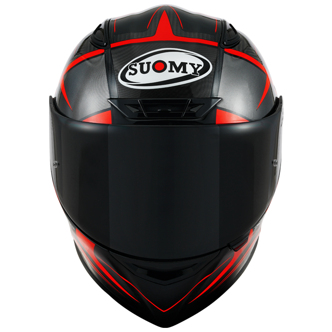 Casque Suomy TX-Pro Carbon Advance Rouge Fluo K6TX0003 