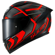 Casque Suomy TX-Pro Carbon Advance Rouge Fluo K6TX0003 