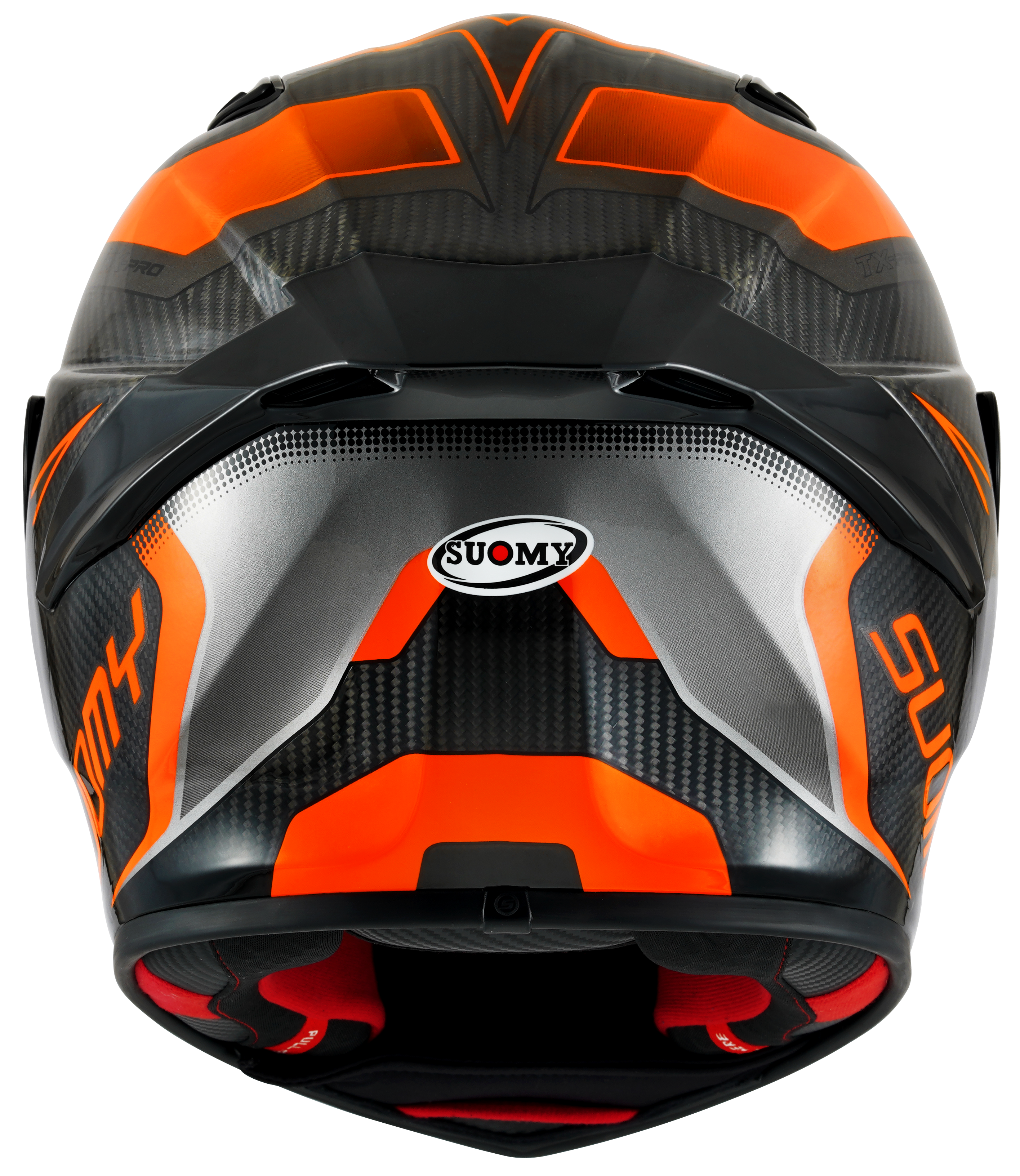 Casque Suomy TX-Pro Carbon Advance Orange Fluo K6TX0004 