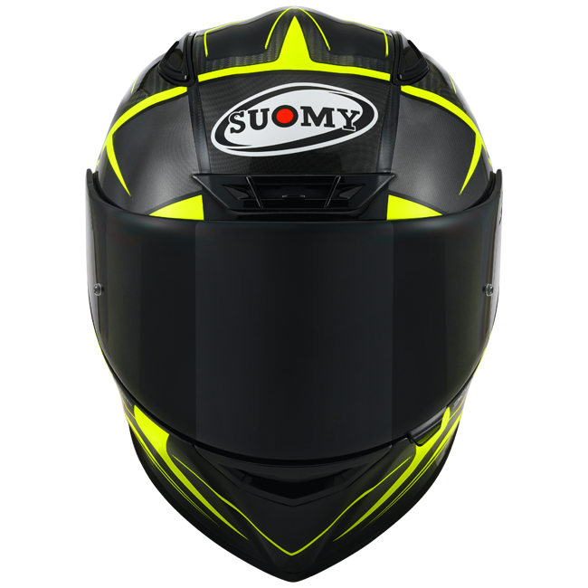 Casque Suomy TX-Pro Carbon Advance Jaune Fluo K6TX0005 