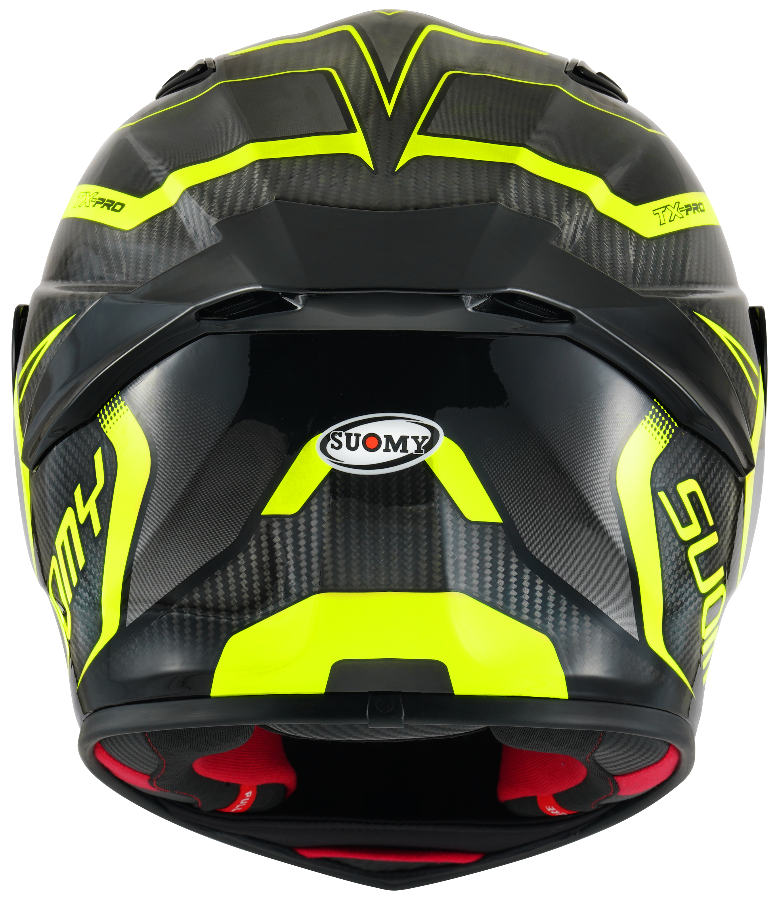 Casque Suomy TX-Pro Carbon Advance Jaune Fluo K6TX0005 