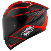 Casque Suomy TX-Pro Carbon Johnson Replica Rouge Mat K6TX0010 