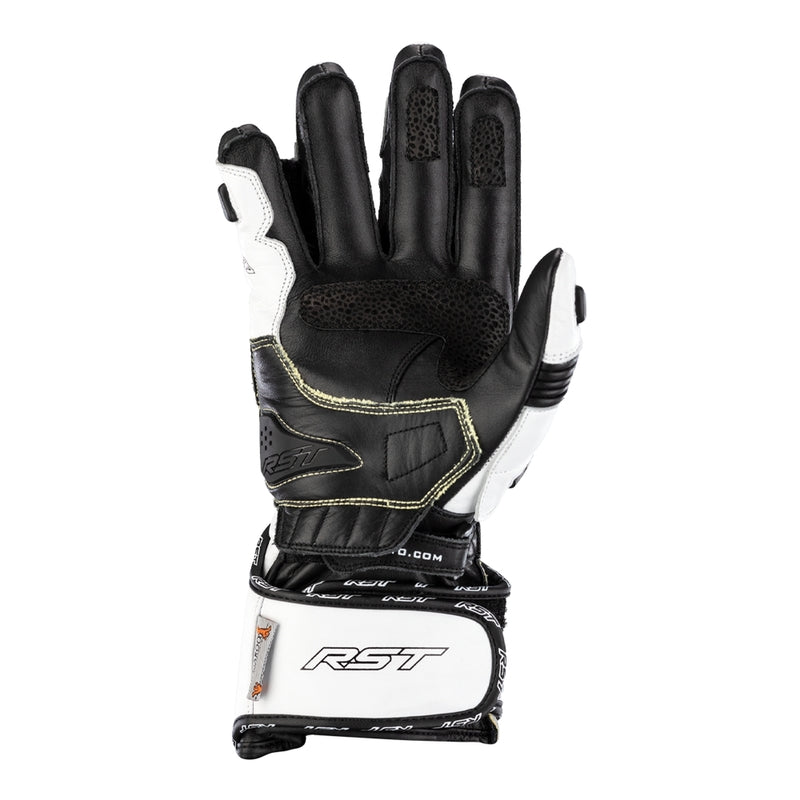 Gants en cuir moto RST Tractech Evo 4 | Femmes | Blanc | 103495 
