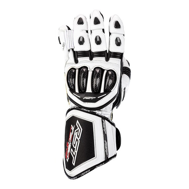 Gants en cuir moto RST Tractech Evo 4 | Femmes | Blanc | 103495 