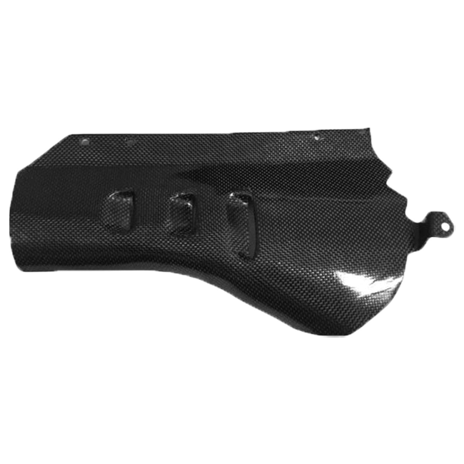 Protection en carbone pour système d'échappement SSP Akrapovic Feel Racing Ducati Panigale V2 955 (20-24) FR.460.111 