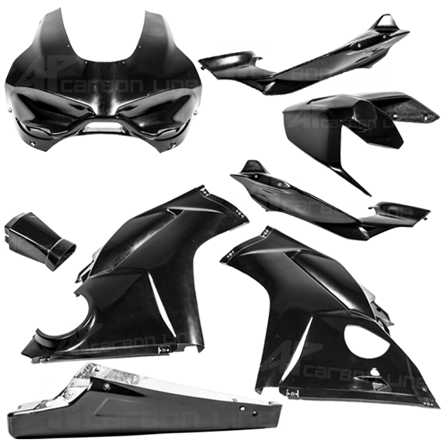 Ensemble de carénage complet Lavatex AP Carbon Line Ducati Panigale V4/S (2025) 