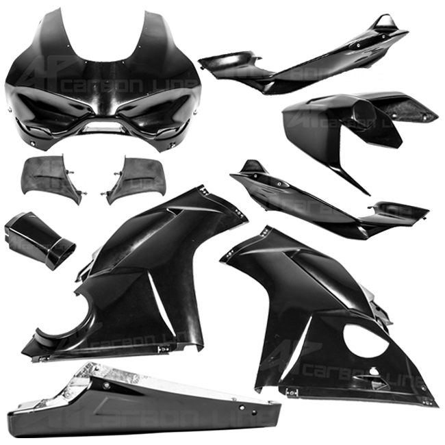 Ensemble de carénage complet Lavatex AP Carbon Line Ducati Panigale V4/S (2025) 
