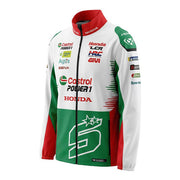 LCR Honda Racing Team Johann Zarco #5 Veste sweat zippée réplique 2026 pour homme IXON 