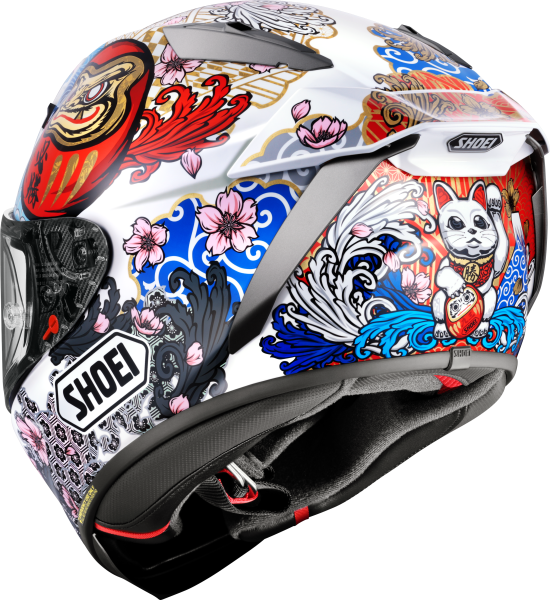 Casque Shoei X-SPR PRO Márquez Motegi5 TC-6 - Réplique de Marc Márquez Motegi 2025 