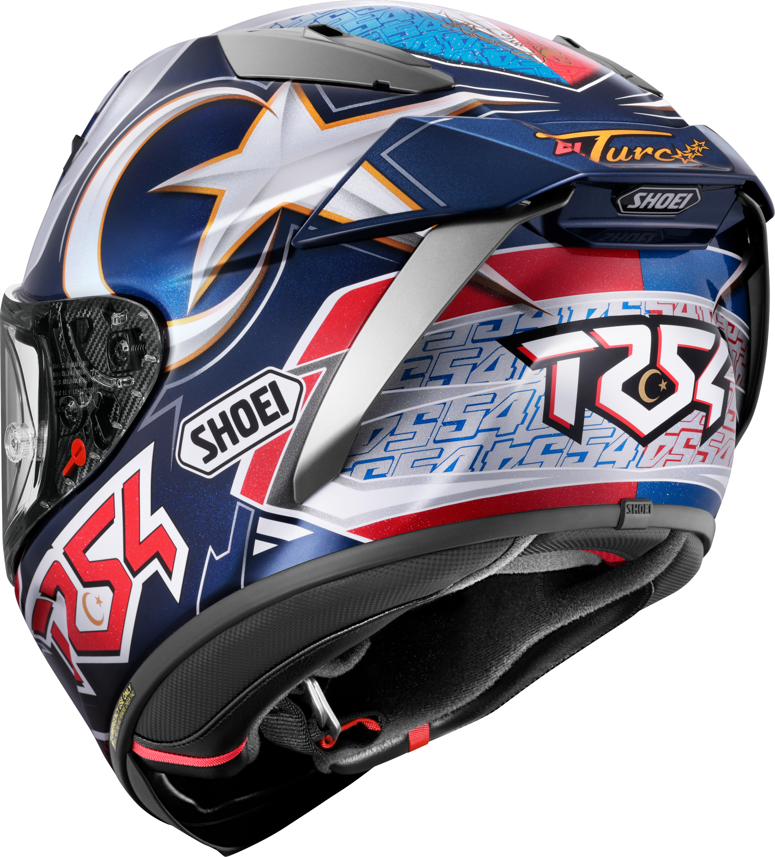 Casque Shoei X-SPR PRO Réplica Toprak Razgatlıoğlu 2025 