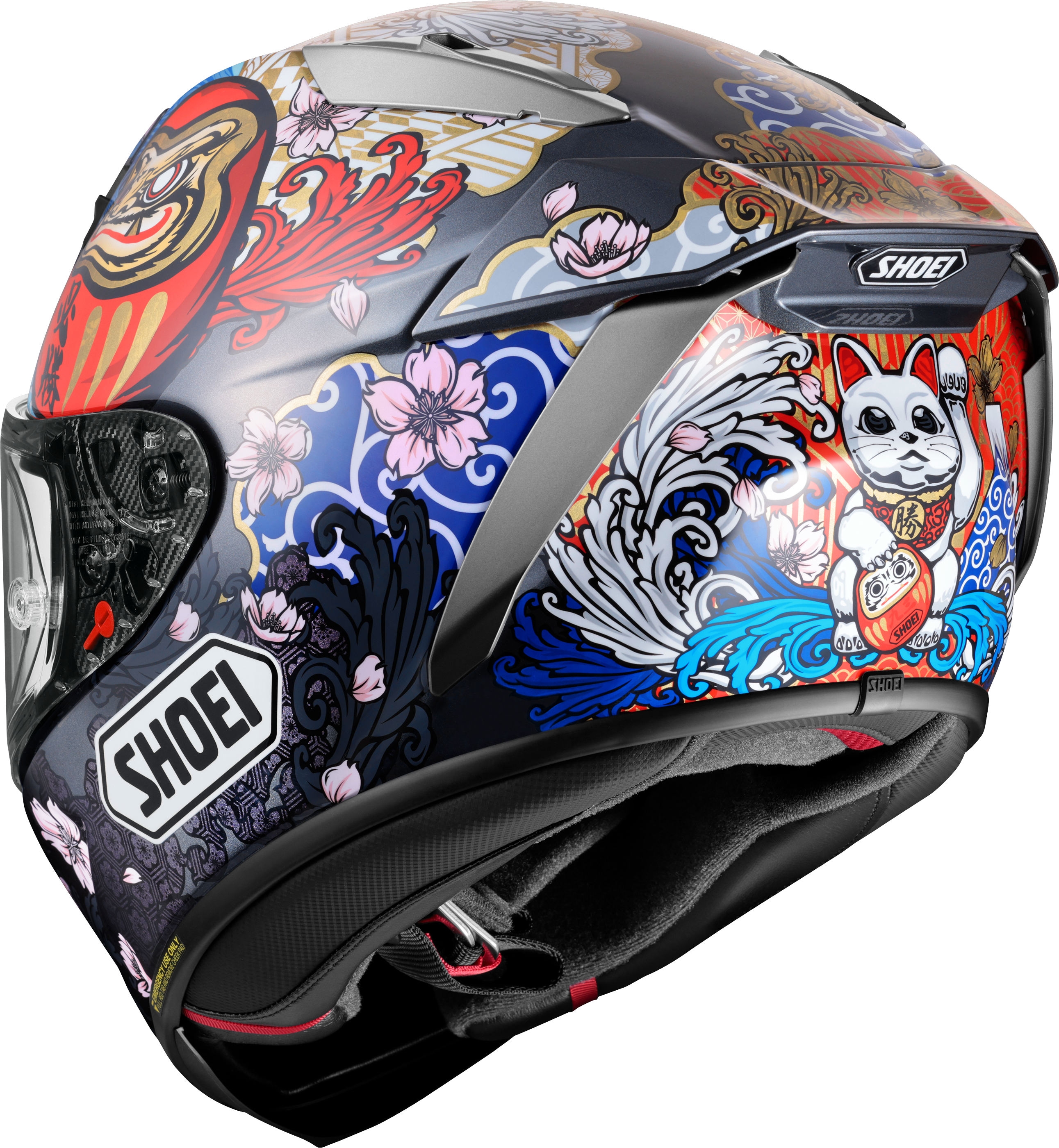 Casque Shoei X-SPR PRO Márquez Motegi5 TC-1 - Réplique Marc Márquez Motegi 2024 