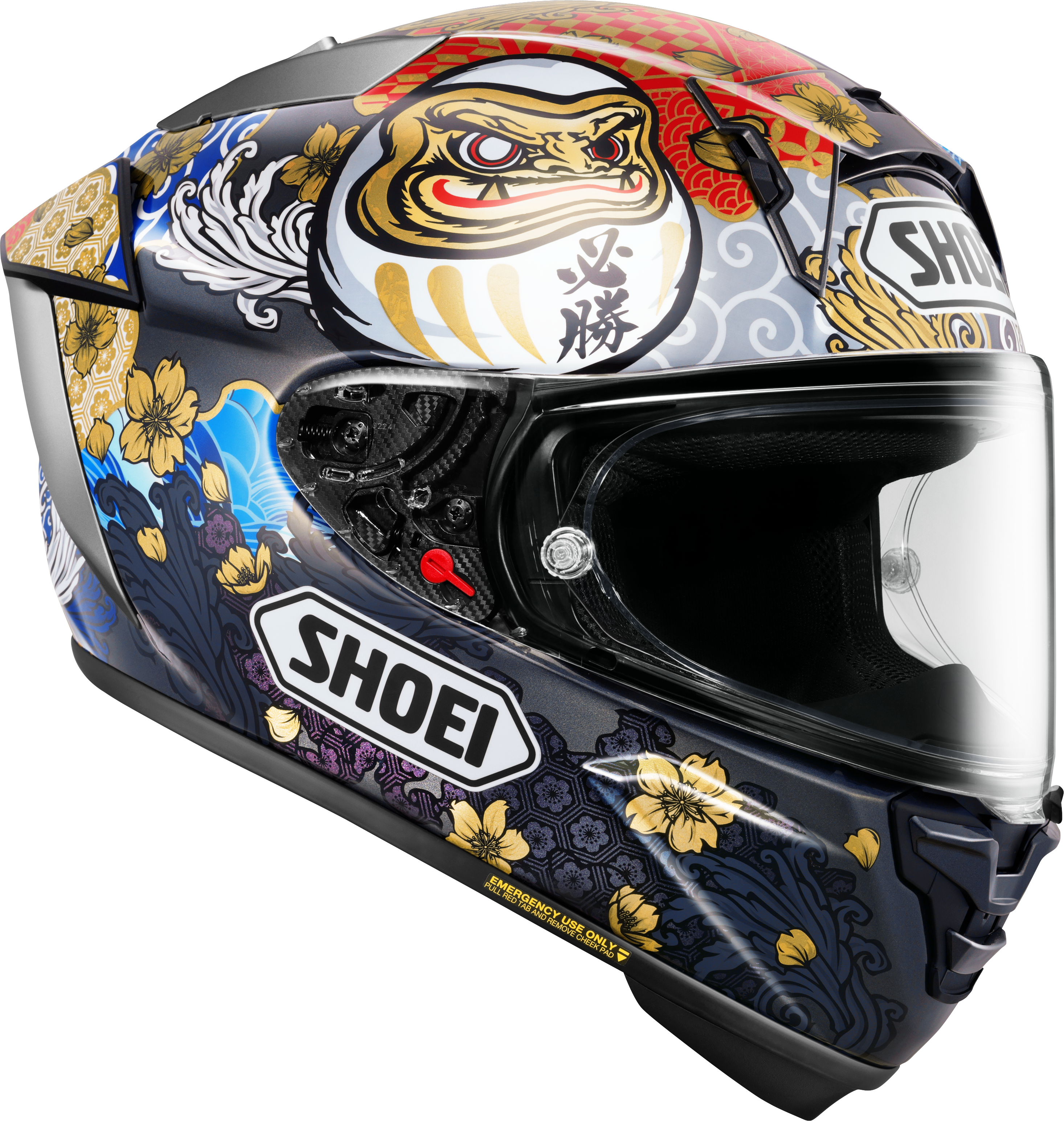 Casque Shoei X-SPR PRO Márquez Motegi5 TC-1 - Réplique de Marc Márquez Motegi 2024 