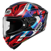 Casque Shoei X-SPR PRO Valion TC-10 Rouge / Bleu / Violet 