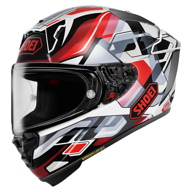 Casque Shoei X-SPR PRO Valion TC-1 Rouge / Gris 