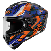Casque Shoei X-SPR PRO Valion TC-8 Orange / Bleu 