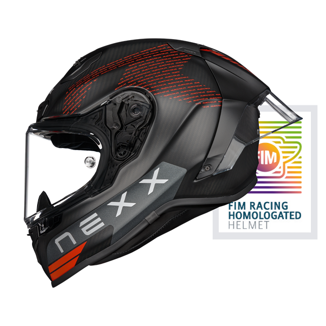 Casque Nexx X.R3R Pro FIM Evo Carbone Noir Mat 01XR323414760 