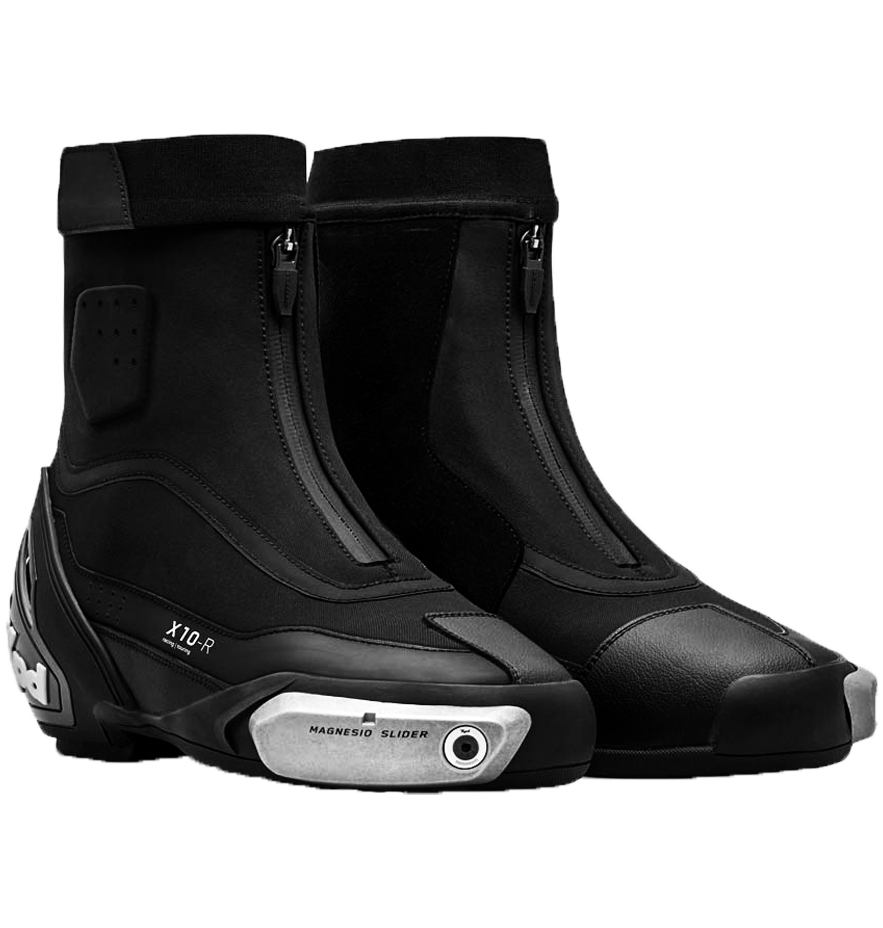 XPD X10-R Bottes de course et de route pour motos | Hommes | Noir 