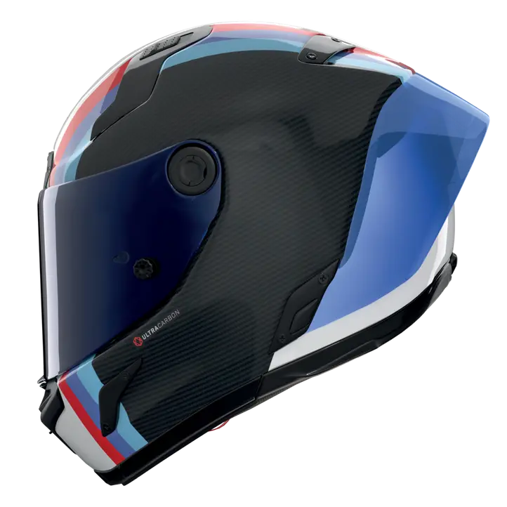 Casque Nolan X-804 RS Ultra Carbon Gemini Blanc/Bleu/Rouge 365 