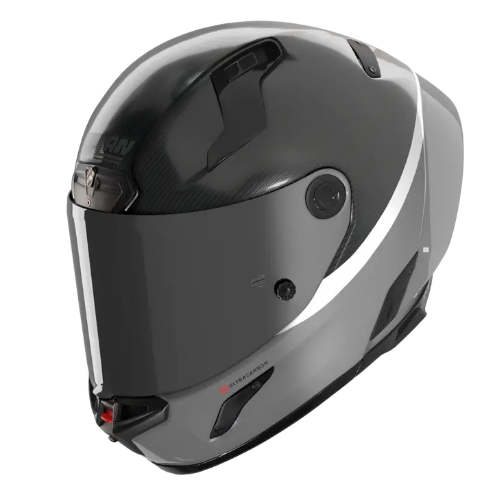 Casque Nolan X-804 RS Ultra Carbon D.O.C. Fini Gris Brillant 358 