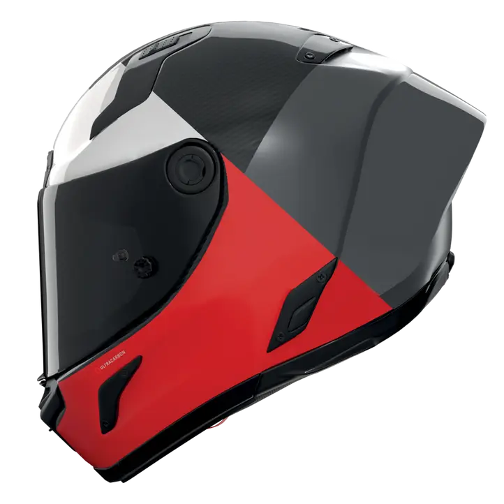 Casque Nolan X-804 RS Ultra Carbon Blocco Rouge/Blanc 369 