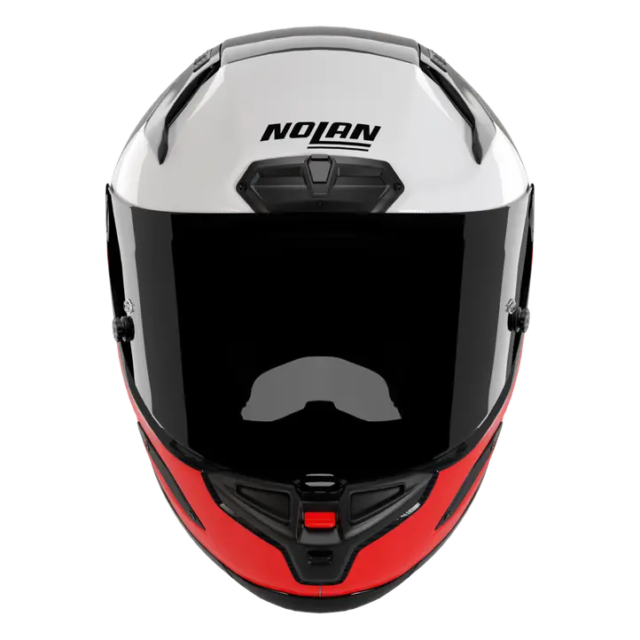 Casque Nolan X-804 RS Ultra Carbon Blocco Rouge/Blanc 369 