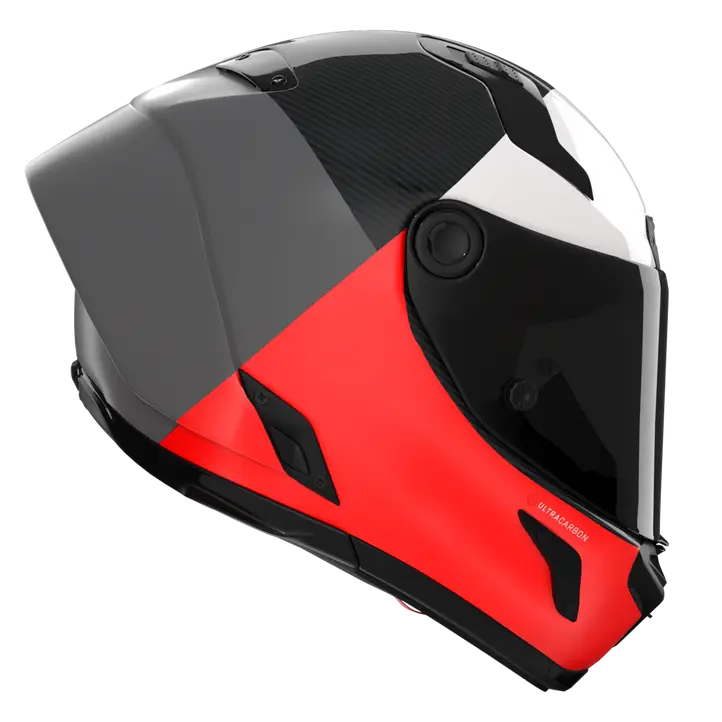 Casque Nolan X-804 RS Ultra Carbon Blocco Rouge/Blanc 369 
