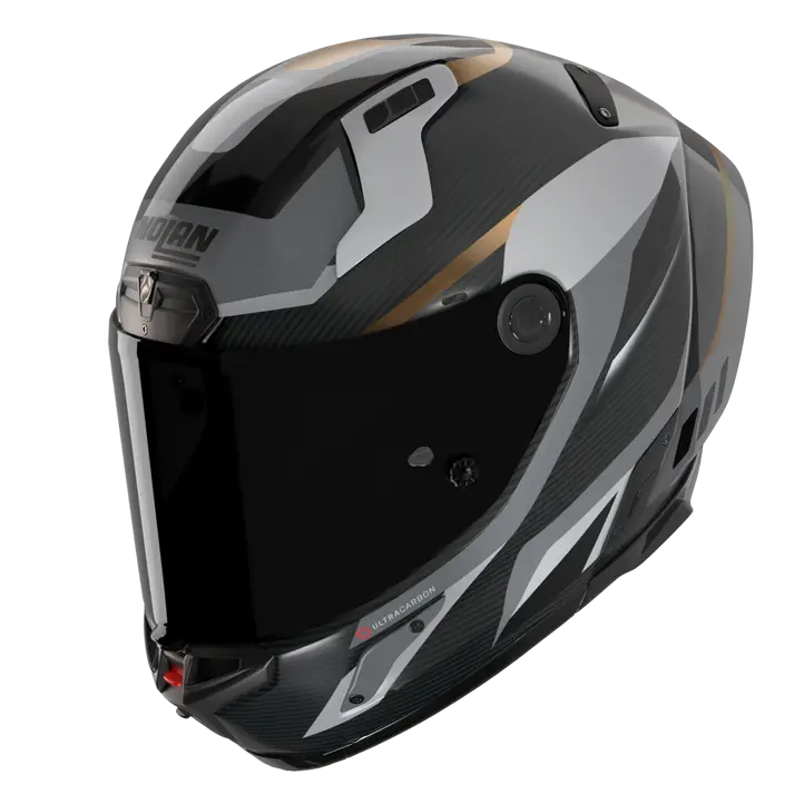Casque Nolan X-804 RS Ultra Carbon Lesmo Noir/Gris/Or 361 