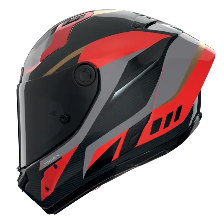 Casque Nolan X-804 RS Ultra Carbon Lesmo Rouge/Gris/Or 362 