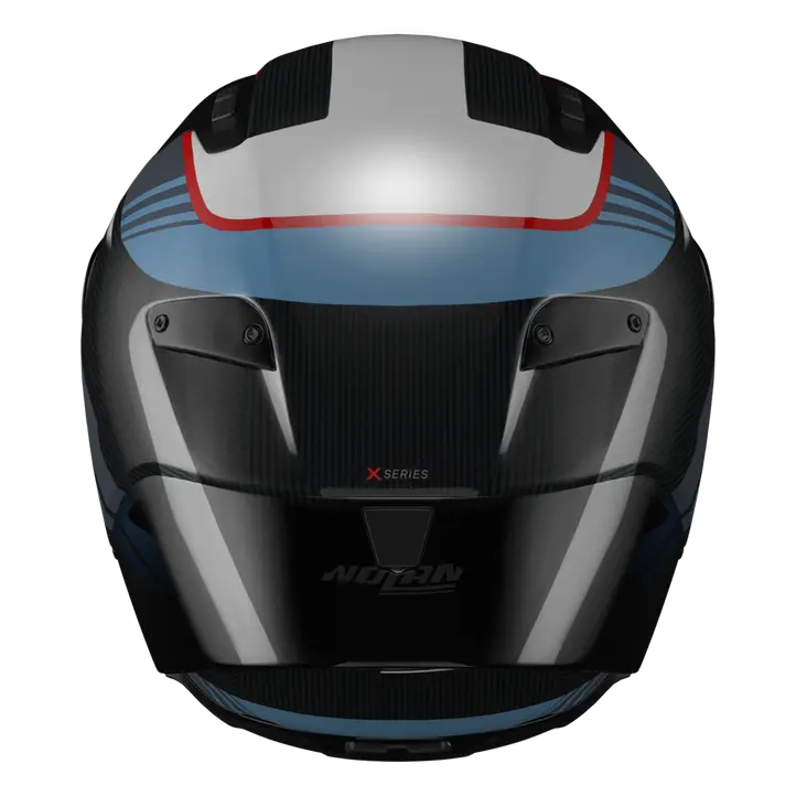 Casque Nolan X-804 RS Ultra Carbon Piega Bleu Foncé/Bleu/Rouge 366 