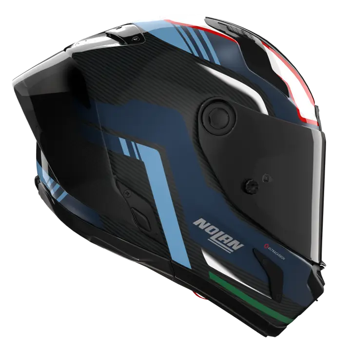 Casque Nolan X-804 RS Ultra Carbon Piega Bleu Foncé/Bleu/Rouge 366 