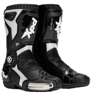 XPD XP6-S Bottes de moto | Hommes | Blanc/Noir 