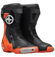 XPD XP9-R Bottes de course et de route pour moto | Hommes | Orange/Noir 