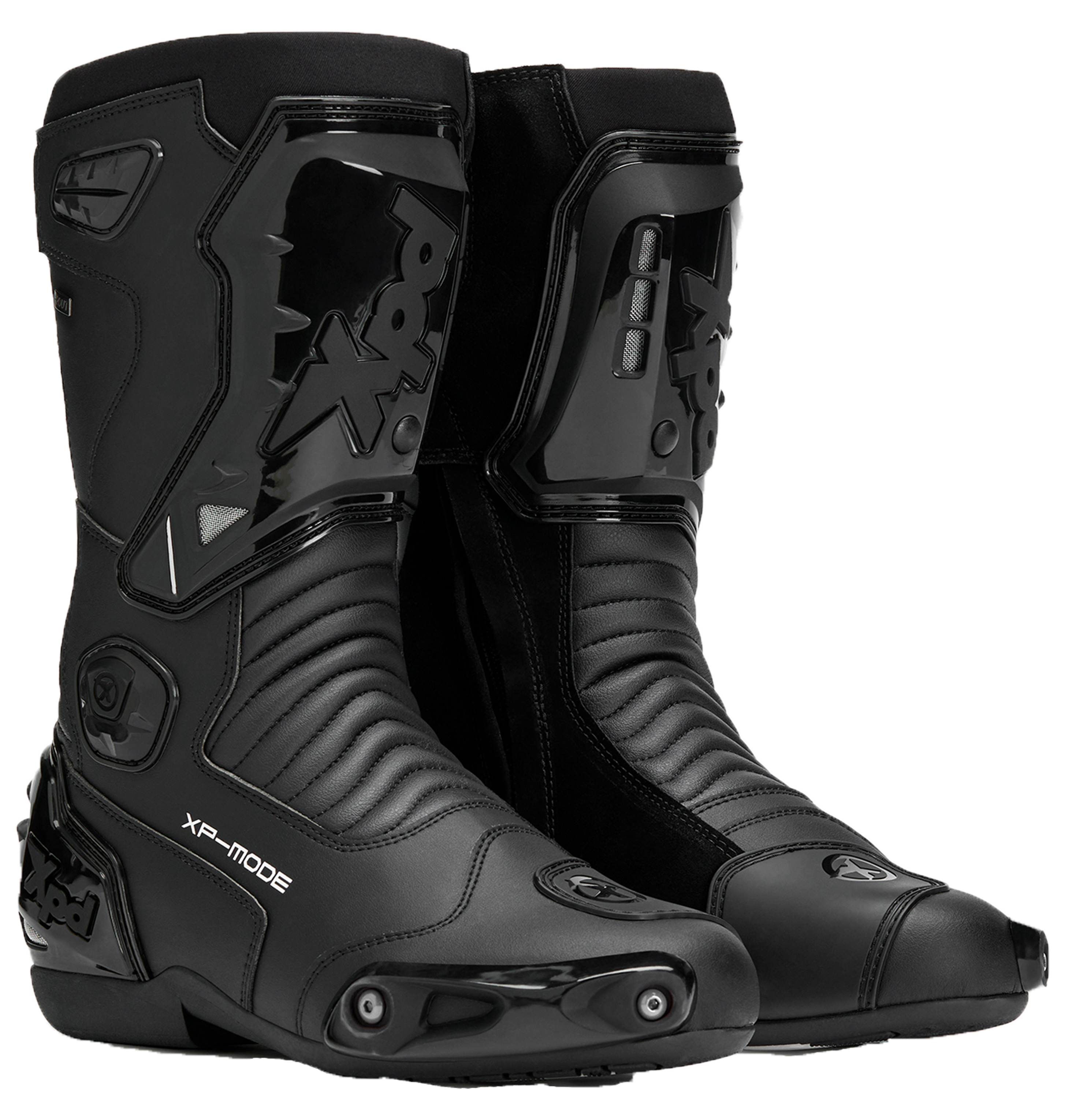 XPD XP-Mode bottes de moto | Hommes | Noir 