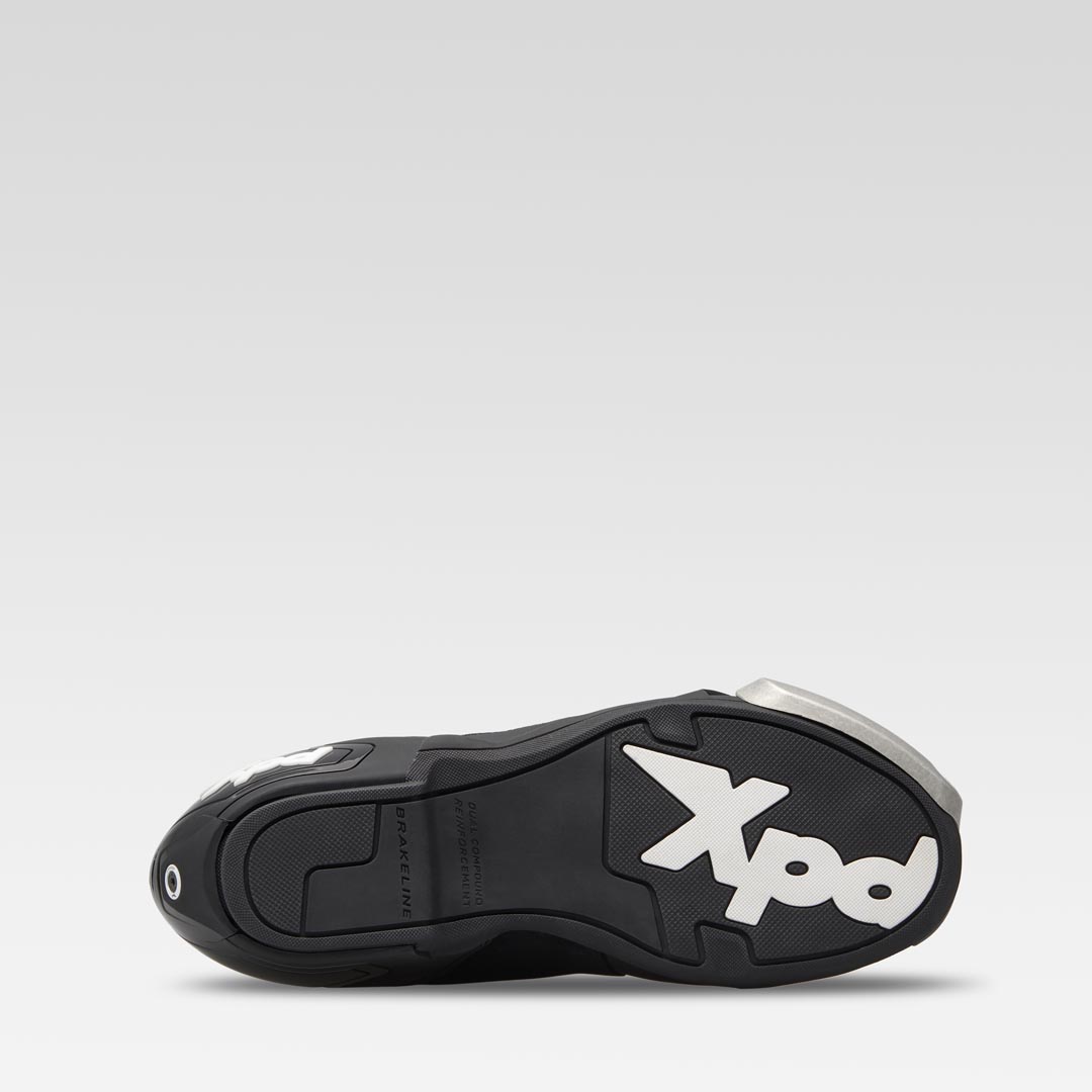 XPD X10-R Bottes de course et de route pour motos | Hommes | Noir 