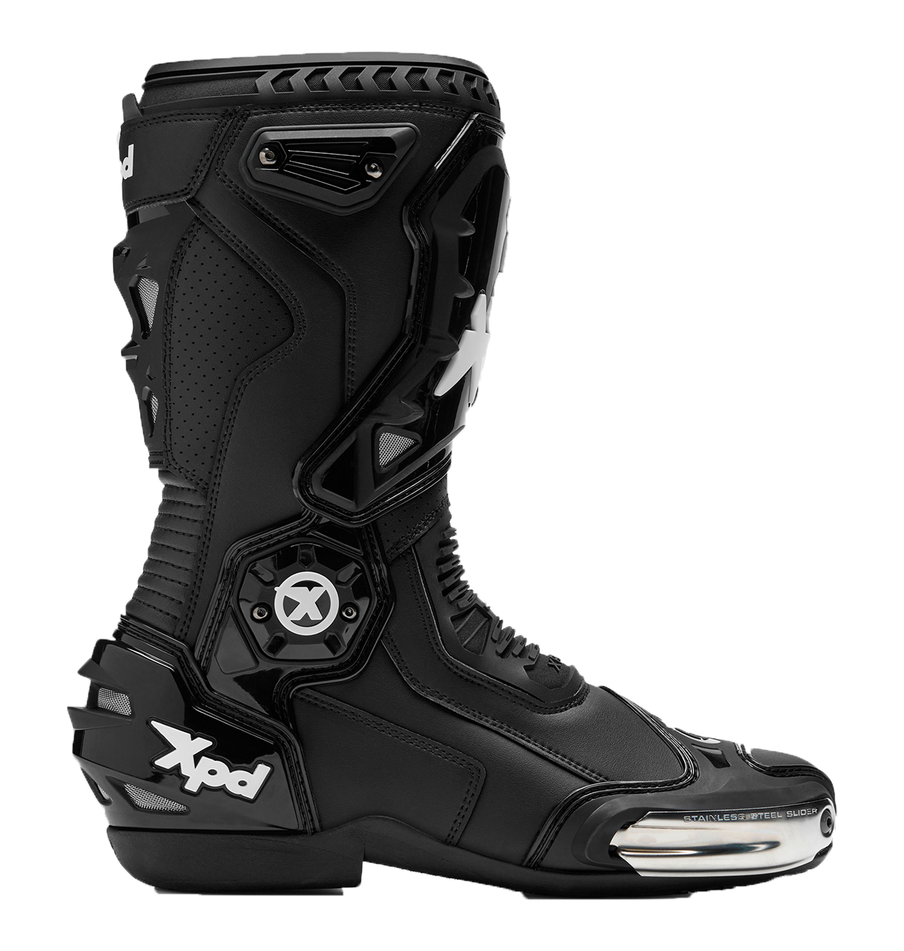 XPD XP6-S Bottes de moto | Hommes | Noir 