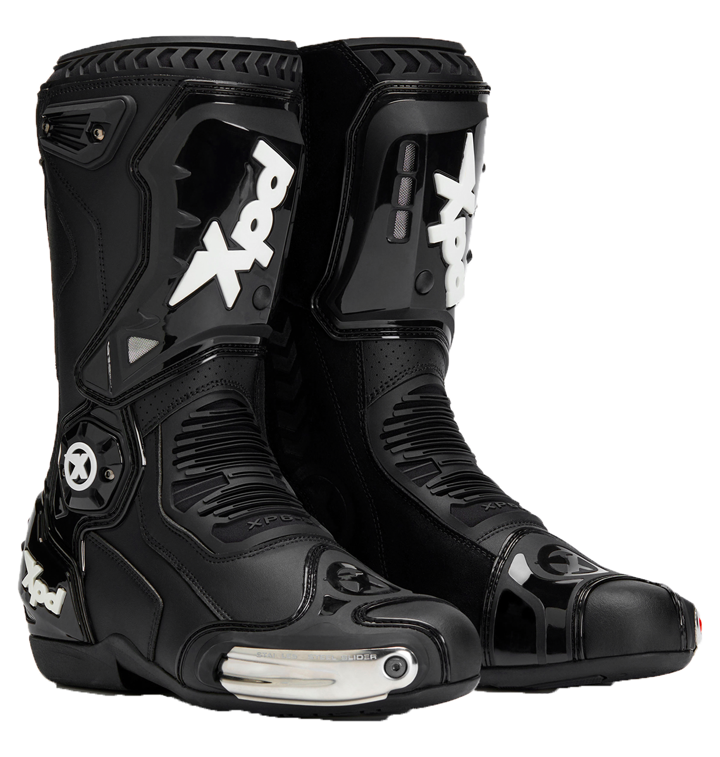 XPD XP6-S Bottes de moto | Hommes | Noir 