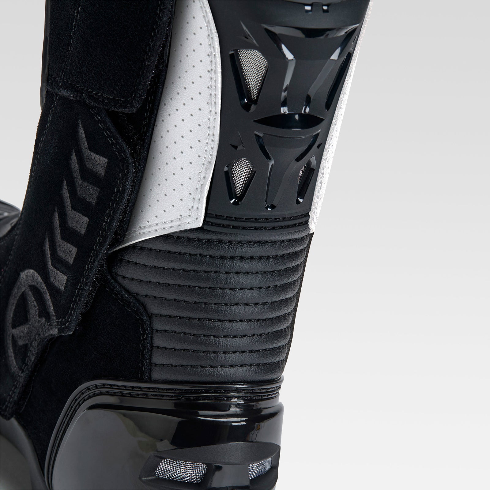 Bottes de moto XPD XP-Mode | Hommes | Noir/Blanc 