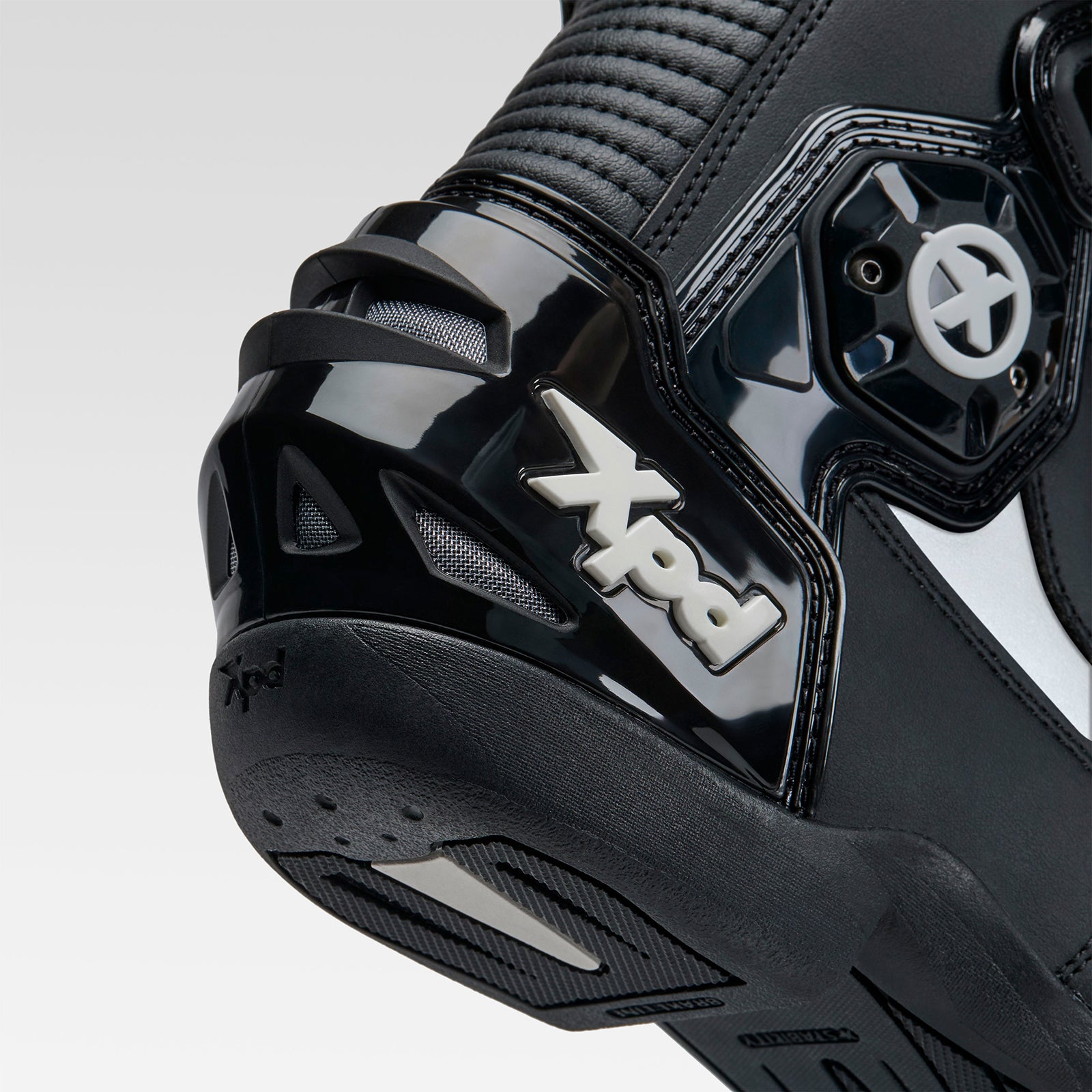 Bottes de moto XPD XP-Mode | Hommes | Noir/Blanc 