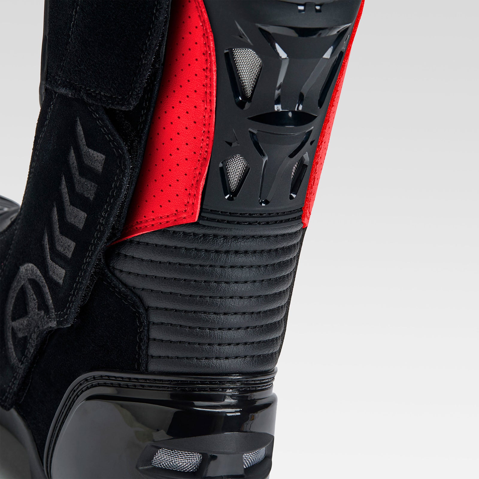 Bottes de moto XPD XP6-S | Hommes | Rouge/Noir 
